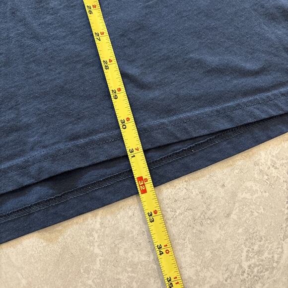 Harley Davidson Tank Shirt Size 4XL Mens Sleeveless Colonial Blue Motorcycle - Picture 7 of 8